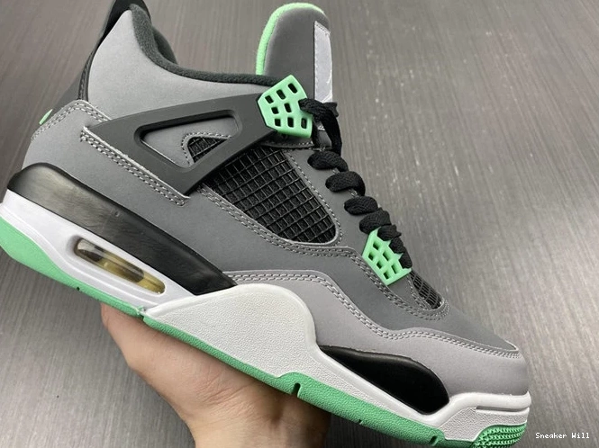 857 Glow Retro Jordan Green 308497-033 NewStyle 4 0524